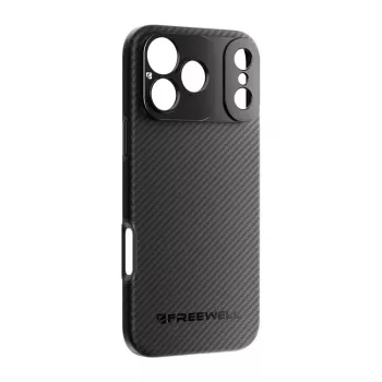 Freewell custodia Sherpa Series per iPhone 17 Pro con supporto obiettivo filettato 17mm - nero