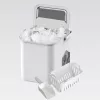 Macchina per ghiaccio Maestro MR-821 10-12 kg/24h, serbatoio 2,2L, ghiaccio bullet, controllo elettronico, coperchio trasparente