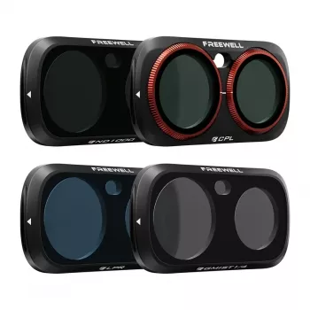 Set filtri per tutti i giorni Freewell Insta360 Luna Ultra (4 pezzi) - ND8, ND16, ND32, CPL