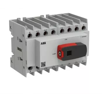 Sezionatore di carico ABB OT63G1-8BS63 8 poli 63 A 1000 V AC/DC telaio G1 con maniglia diretta