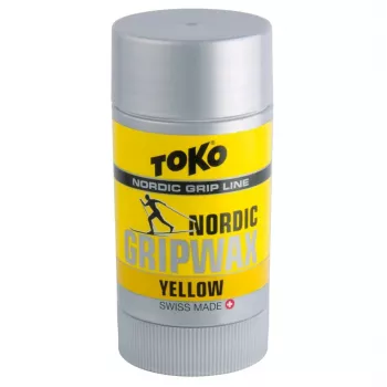 TOKO Carbon GripWax giallo 25 g cera da presa per sci di fondo