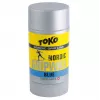 Toko Carbon GripWax blu 25g - cera da salita senza PFC per neve fredda (da -7°C a -2°C)