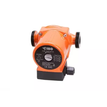 IBO OHI 25-60/130 pompa di circolazione a rotore bagnato, 3 velocità, prevalenza max 6 m, 3,5 m³/h, ghisa, 230 V