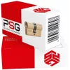 PSG 63.63030.MM cilindro doppio profilo Euro in ottone 30/30 mm