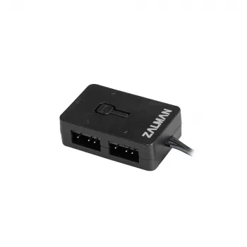 Zalman ZM-4PALC controller ARGB - hub Addressable RGB a 4 porte con fissaggio magnetico