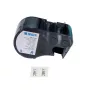 BRADY M4-17-595 PermaSleeve guaina termorestringente per marcatura cavi, larghezza 38,1 mm, 10-4 AWG, nero su bianco, rotolo 2,44 m