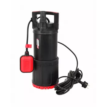 AWTOOLS AW Pompa sommersa per acqua pulita 1200W con galleggiante, 14000 L/h, prevalenza 10,5 m, acciaio inox, cavo 10 m