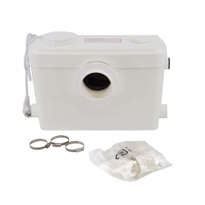 AWTOOLS AW85501 Secchio con pedale 50L in acciaio inox, argento