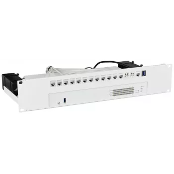 Rackmount IT Kit di montaggio rack 1U per Sophos XGS 87/107/116/126/136, nero