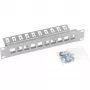 Triton RAC-PP-X03-C1 Patch panel keystone cieco 10 porte 1U, grigio