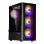 Zalman N4 Rev.1 Case Mid-Tower ATX con 6 ventole ARGB, vetro temperato, nero