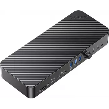 ORICO DKA22-V1-EU-BK-EP docking station USB-C 10Gbps DisplayLink con 4 display 4K@60Hz e 60W Power Delivery