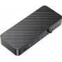 ORICO DKA22-V1-EU-BK-EP docking station USB-C 10Gbps DisplayLink con 4 display 4K@60Hz e 60W Power Delivery