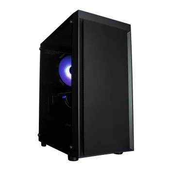 Zalman T3 PLUS case PC mini-tower mATX, nero, finestra in acrilico, 2 ventole