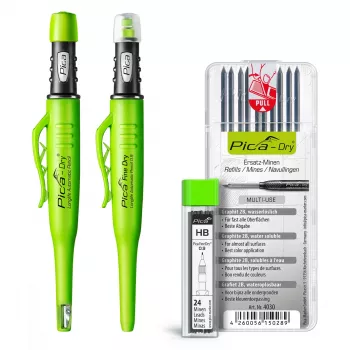 Pica Dry Value-Pack 3097/002 set marker meccanico con mine in grafite