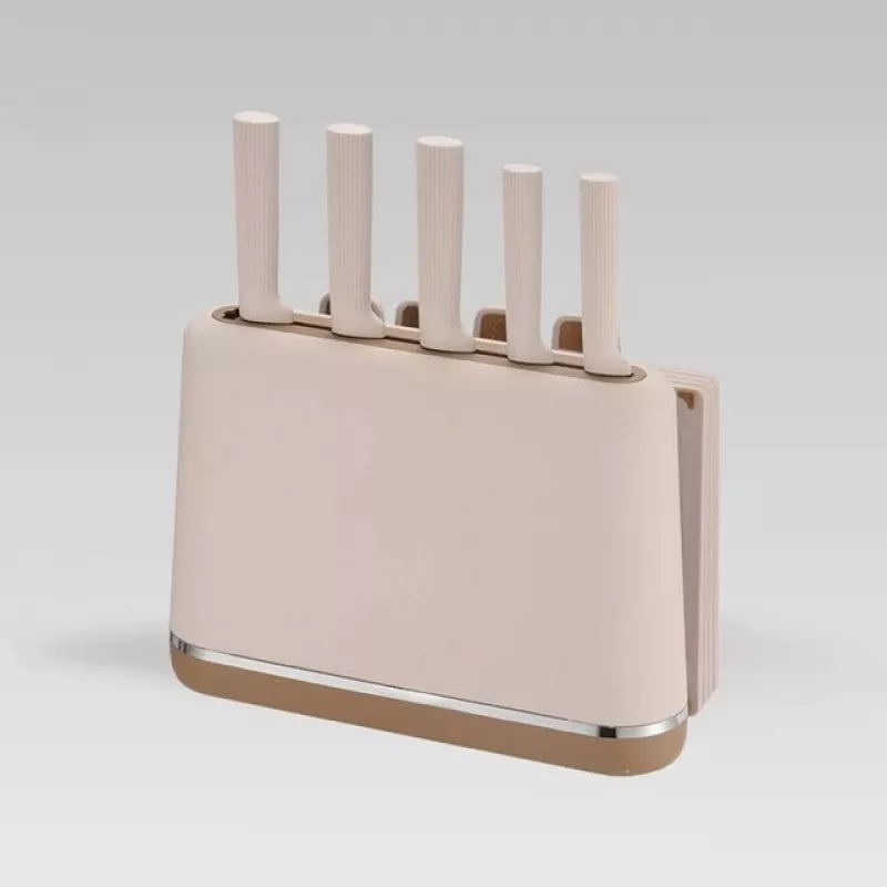 MEO MR-1412-BEIGE MAESTRO set coltello e tagliere