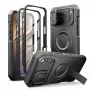 TECH-PROTECT Kevlar MagSafe Case in set da 2 per iPhone 17 Pro Max / 18 Pro Max - nero