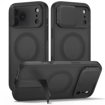 TECH-PROTECT KEVLAR AURA Custodia per iPhone 17 Pro / 18 Pro nero opaco