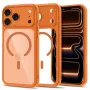 Tech-Protect MagPeak MagSafe CC Custodia per iPhone 17 Pro Max / 18 Pro Max - Cosmic Orange/trasparente