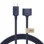 TECH-PROTECT MMC01 Ultraboost Cavo magnetico per MacBook USB-C a MagSafe 3 140W 300cm blu mezzanotte