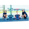 EzyRoller Drifter X Go-kart drift a propulsione gambe per bambini da 4-12+, rosso