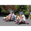 EzyRoller Drifter Pro X Go-kart drift a propulsione gambe per bambini da 10 anni - blu