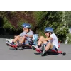 EzyRoller Drifter Pro X Go-kart drift a propulsione gambe per bambini da 10 anni - verde