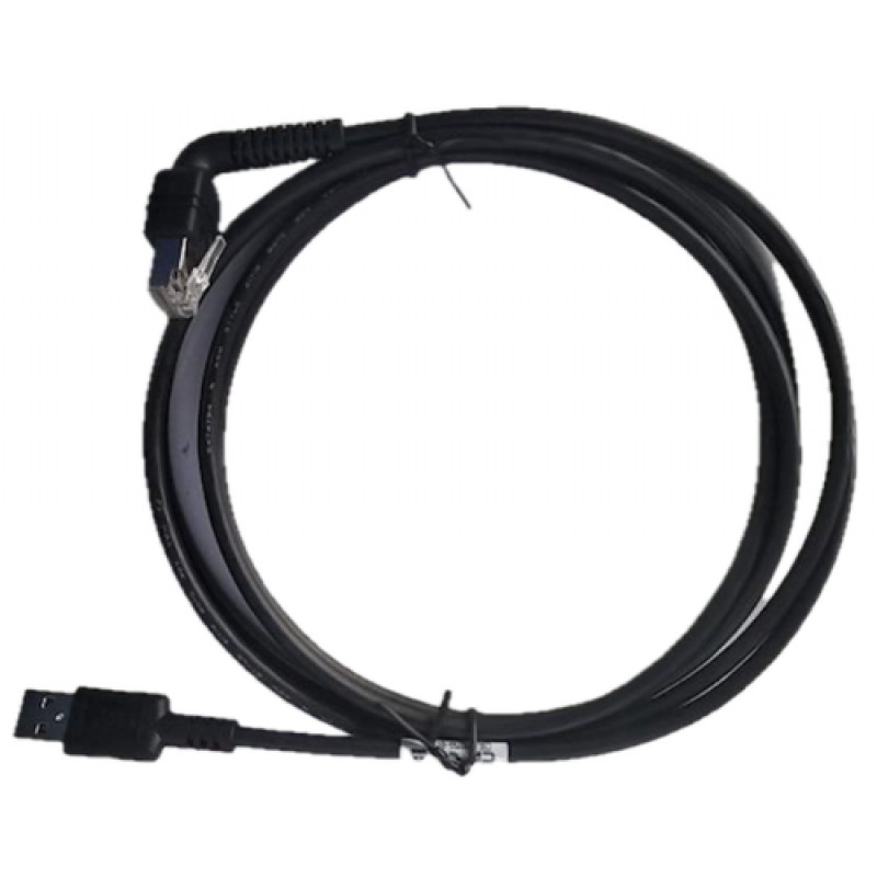 Cavo USB Zebra DS55 7 ft con connettore maschio ad angolo retto