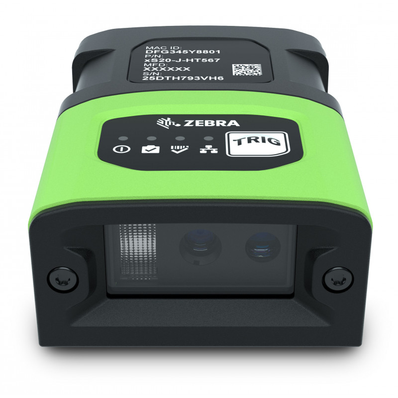 Zebra FS20, portata standard, decoder veloce, Ethernet, autofocus, illuminazione bianca