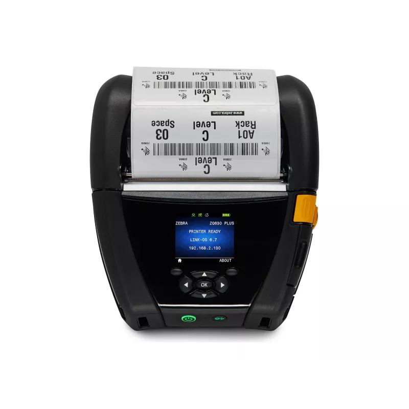 Stampante DT ZQ630 Plus con font inglesi, Wi-Fi 6, Dual 802.11ac, BT5.3