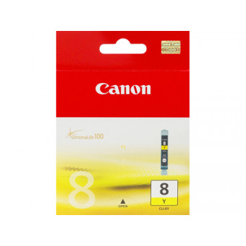 Canon CLI-8Y - 0623B006 - inchiostro giallo - per PIXMA iP3500, iP4500, iP5300, MP510, MP520, MP610, MP960, MP970, MX700, MX850, Pro9000