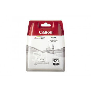 Canon CLI-521BK - Nero - Originale - Confezione blister