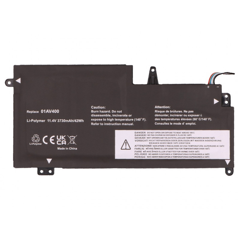 2-power batteria principale Lenovo ThinkPad 13 Gen1 Gen 2 - batteria - 42 mAh (2P-01AV401)