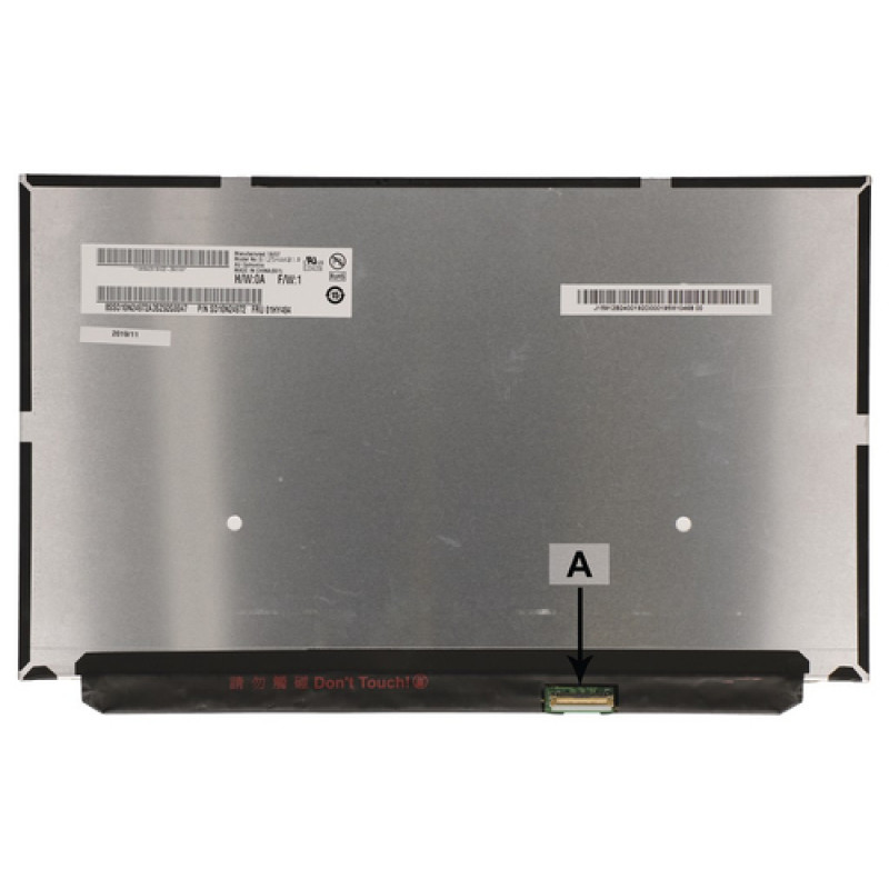 2-power 12,5 pollici 1920x1080 FHD AG Emb Touch (2P-02DL821)