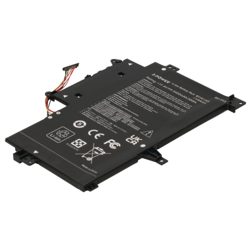 2-Power batteria principale per Asus Transformer Book Flip TP500LA - batteria - 3.400 mAh (2P-0B200-00990100)