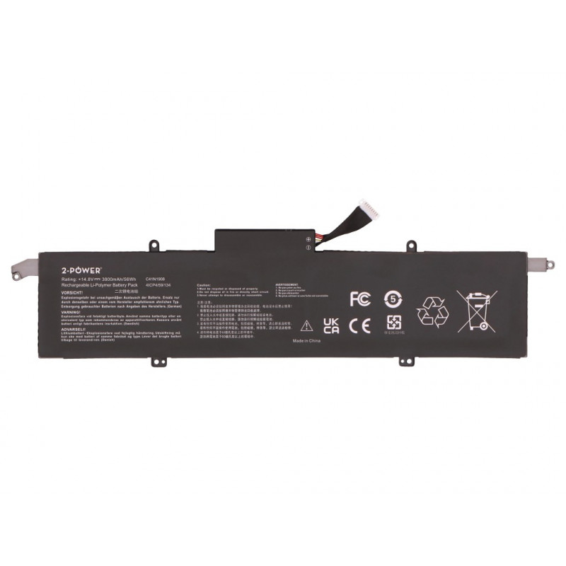 2-power batteria principale Asus ROG G14 GA401QEC - batteria - 56 mAh (2P-0B200-03610100)