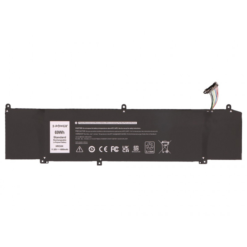 2-power batteria principale Dell Alienware M15 - batteria - 69 mAh (2P-0XRGXX)