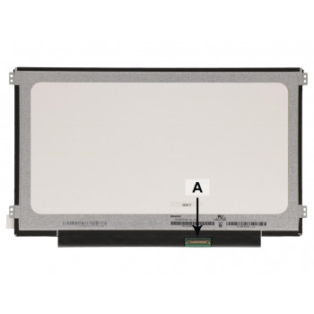 2-Power 11,6 pollici HD IPS opaco con staffe sinistra/destra (2P-391-BDMM)