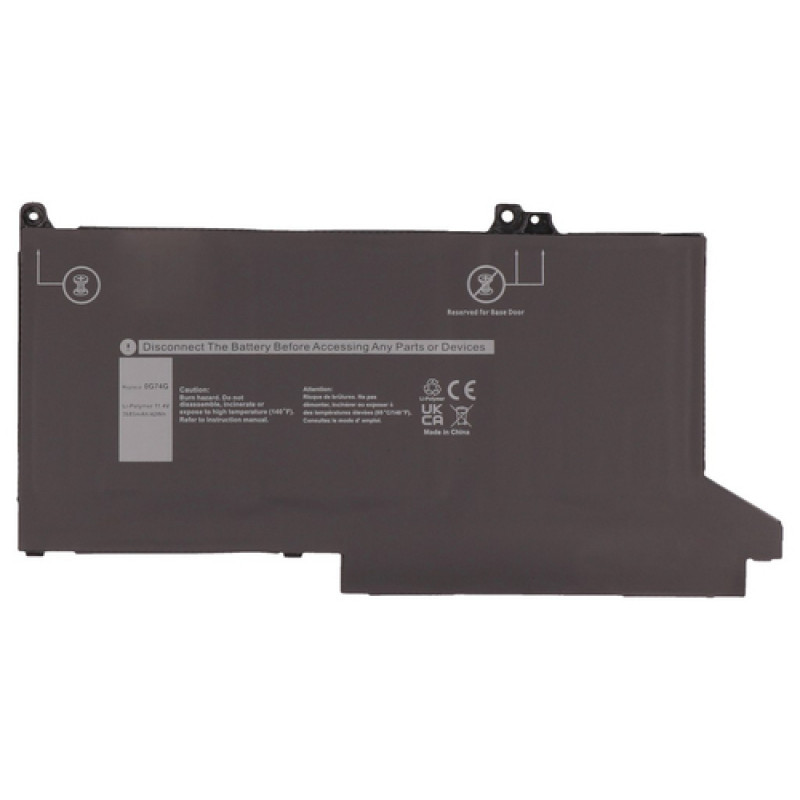 2-Power batteria principale Dell Latitude 13 5300 7300 - 42 mAh (2P-451-BCMD)
