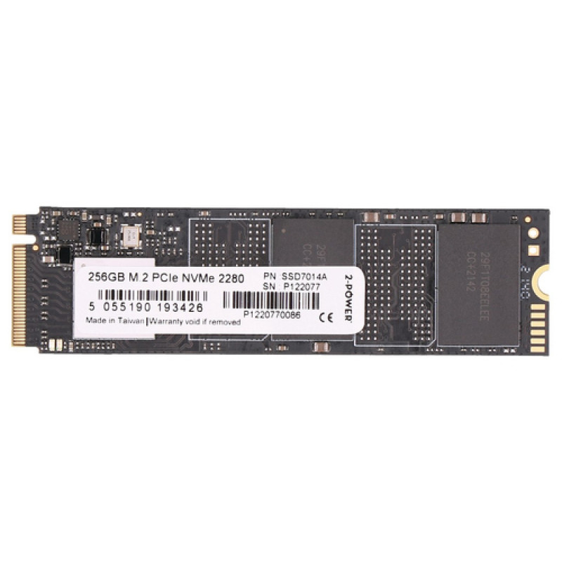 SSD 2-Power 256 GB M.2 2280 PCIe 3.0 x4 NVMe, interno (2P-5SS0V26411)