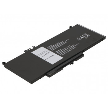 Batteria principale 2-POWER 44Wh per Dell Latitude E5470 - batteria - 44 mAh (2P-7V69Y)