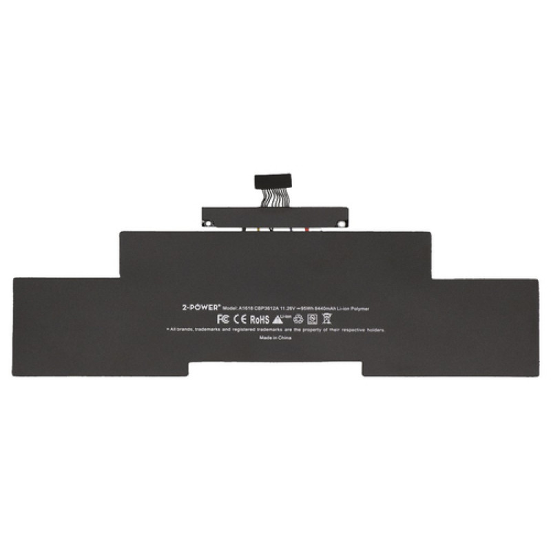 2-power 2P-A1618 - Batteria - Apple MacBook Pro 15 A1398 Mid 2015 (EMC2909 - EMC2910)