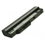 2-Power Batteria principale MSI Wind U100 Nero - Batteria - 4.400 mAh (2P-B-5046)