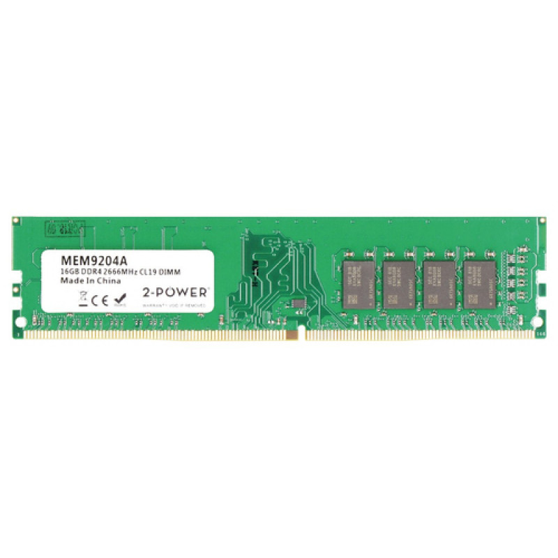 2-power 2P-CT16G4DFD8266 - 16 GB - 1 x 16 GB - DDR4 - 2666 MHz - DIMM 288 pin