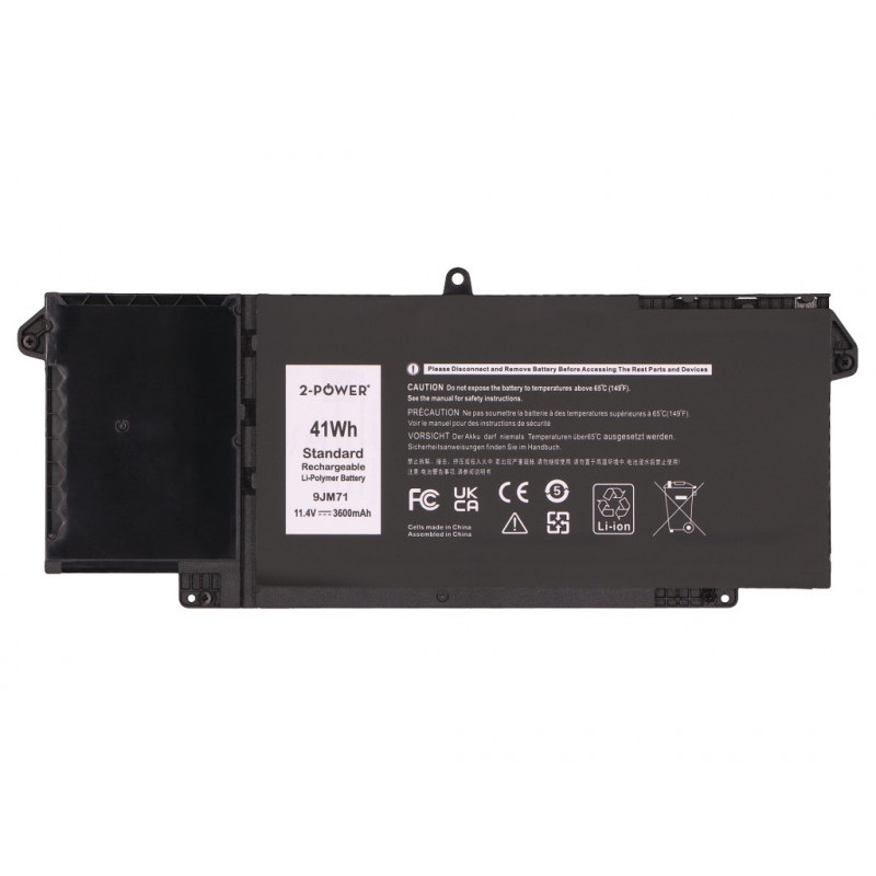 2-power Batteria principale Dell Latitude 5320 - Batteria - 41 mAh (2P-GH5Y5)
