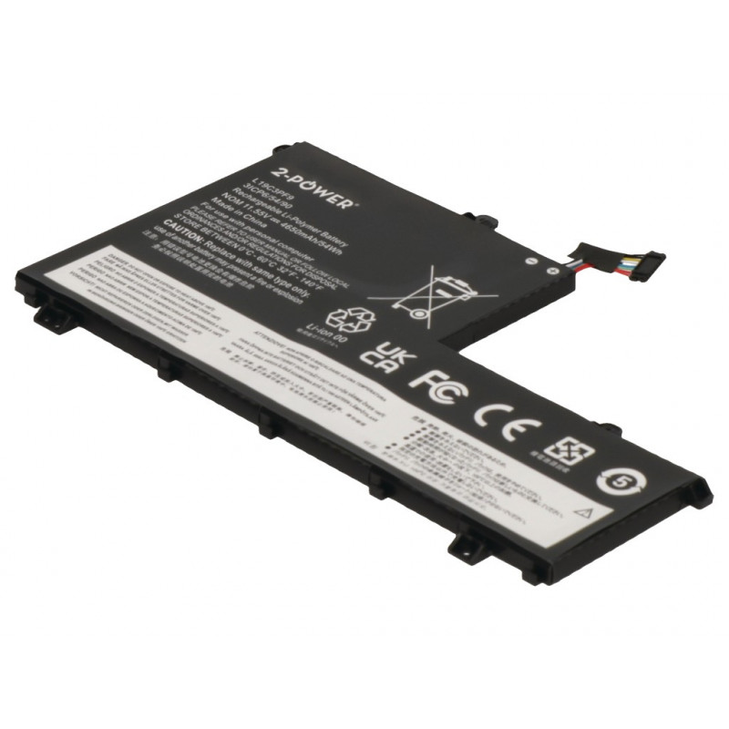 Batteria principale 2-power per Lenovo ThinkPad 15-IIL 20SM - batteria - 53 mAh (2P-L19D3PF1)