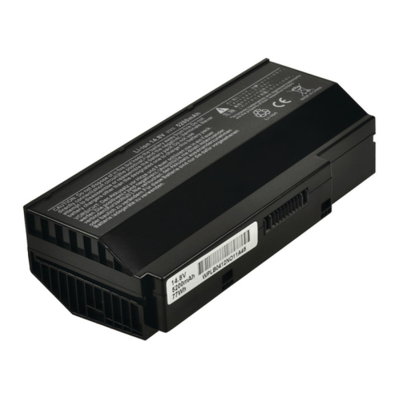 2-Power batteria principale pack Asus G73 - batteria - 5.200 mAh (2P-LCB652)