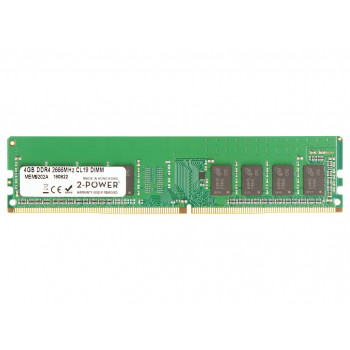 2-power 2P-KVR26N19S6/4 - 4 GB - 1 x 4 GB - DDR4 - 2666 MHz