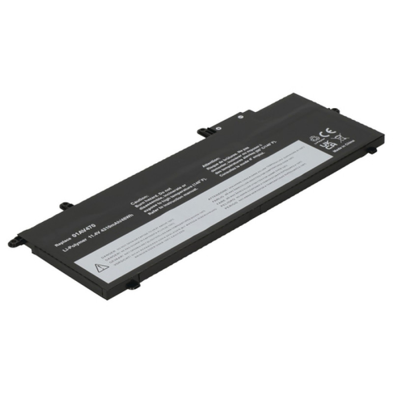 2-Power batteria principale Lenovo ThinkPad X280 20KF/20KE - batteria - 48 mAh (2P-L17C6P71)