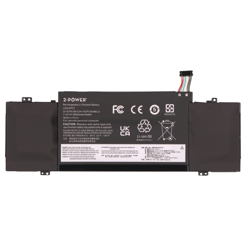 Batteria principale 2-Power - batteria - 44 mAh (2P-L20C4PF2)